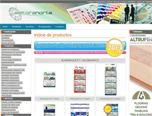 Tablet Screenshot of editoranorte.com.ar